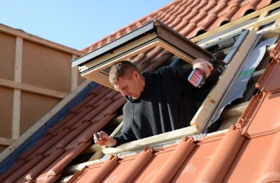 Pose de fenêtres de toit Velux au Sourd
